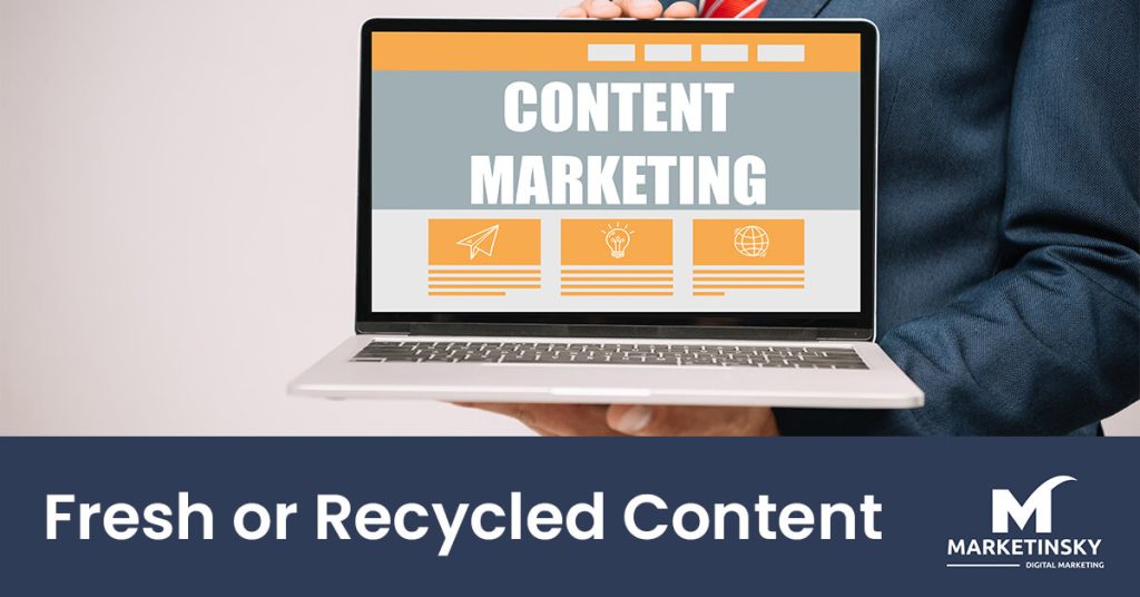 Blogs and SEO: Fresh or Recycled Content?